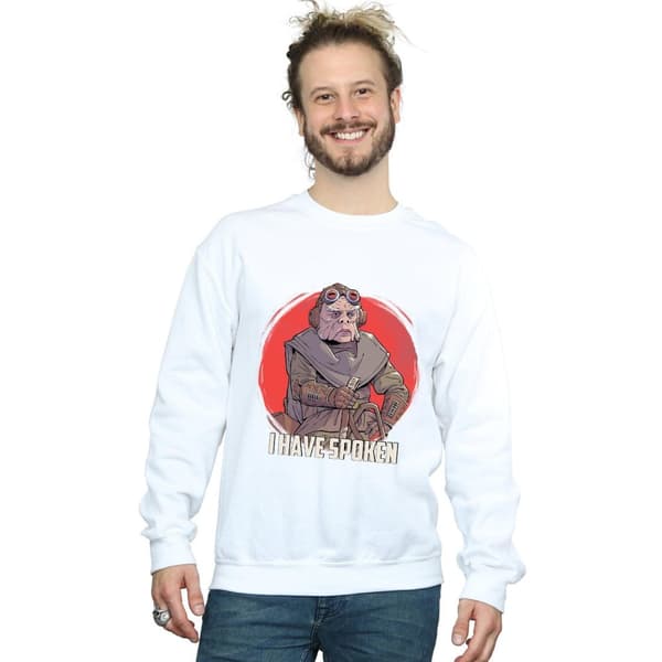Star Wars Mens The Mandalorian I Have Spoken Sweatshirt