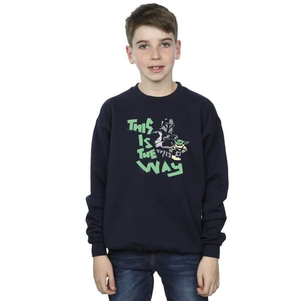 Star Wars Boys The Mandalorian This Is The Way Duo Sweatshirt