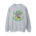 Miniatyrbild 1 av 2: Marvel Dam/kvinnor St Patrick´s Day Captain America Luck Sweatshirt