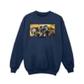 Miniatyrbild 1 av 3: Star Wars Sweatshirt med målad grupp från The Mandalorian för flickor