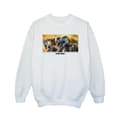 Miniatyrbild 1 av 3: Star Wars Sweatshirt med målad grupp från The Mandalorian för flickor