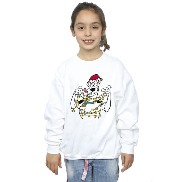 Scooby Doo Girls Christmas Bells Sweatshirt