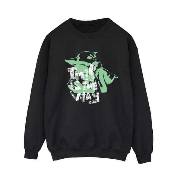 Star Wars Womens/Ladies The Mandalorian This Is The Way Grogu Sweatshirt