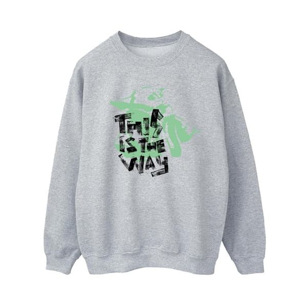 Star Wars Womens/Ladies The Mandalorian This Is The Way Grogu Sweatshirt