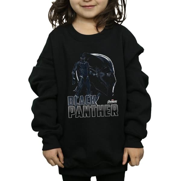 Marvel Girls Avengers Infinity War Black Panther Character Sweatshirt