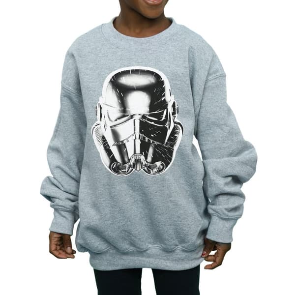 Star Wars Girls Stormtrooper Warp Speed Helmet Sweatshirt
