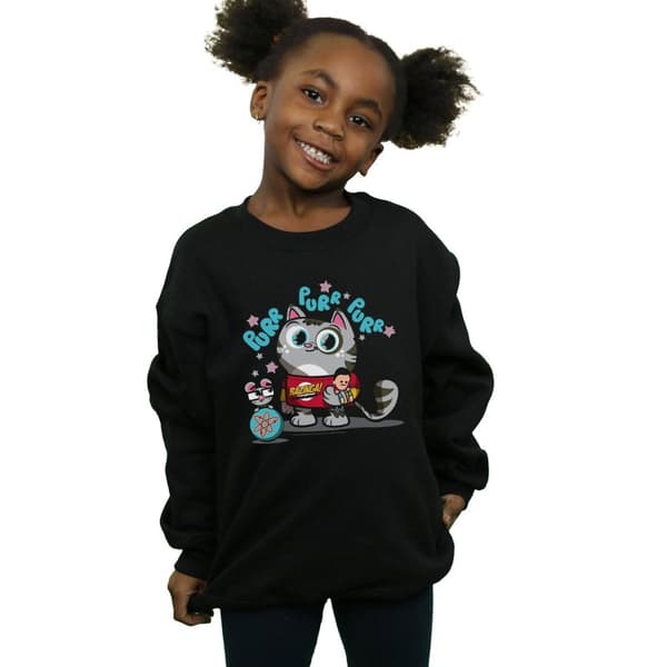 The Big Bang Theory Sweatshirt Bazinga Kitty för flickor