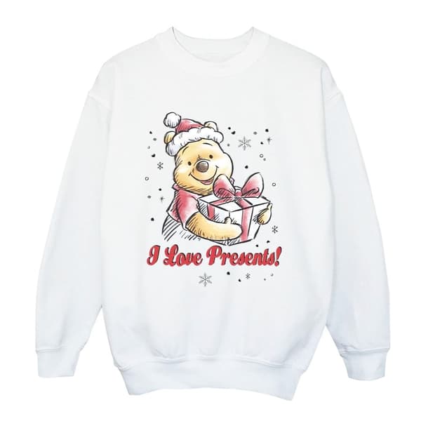 Disney Boys Winnie The Pooh Love Presents Sweatshirt