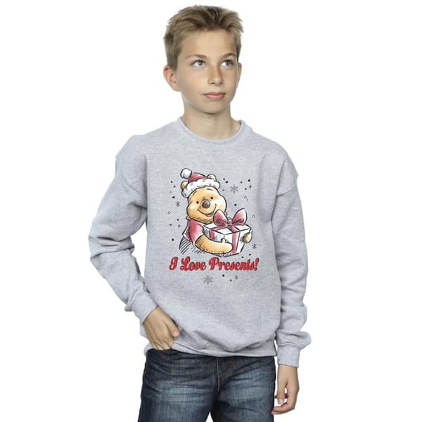 Disney Boys Winnie The Pooh Love Presents Sweatshirt