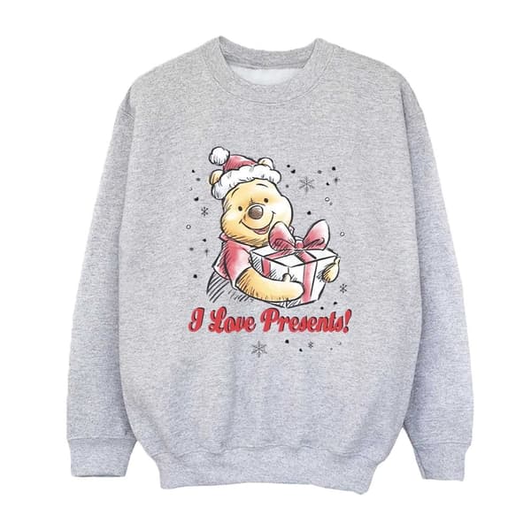 Disney Boys Winnie The Pooh Love Presents Sweatshirt