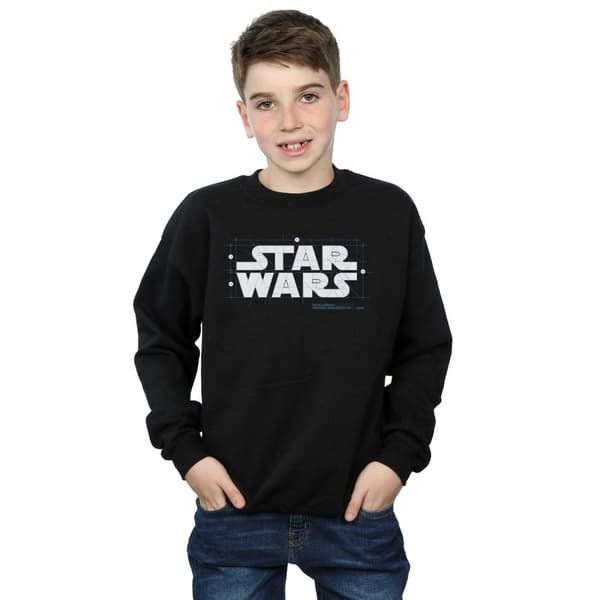 Star Wars Boys Final Design Logo Sweatshirt