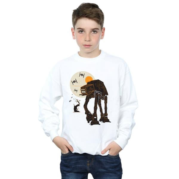 Star Wars Pojkar Halloween AT AT Sweatshirt
