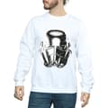 Miniatyrbilde 3 av 5: Star Wars Mens Stormtrooper Warp Speed Helmet Sweatshirt