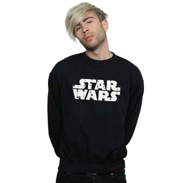 Star Wars Mens Christmas Logo Sweatshirt