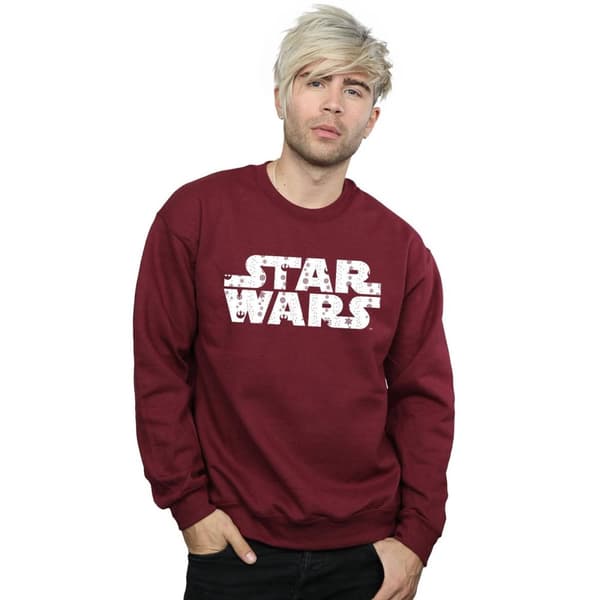 Star Wars Sweatshirt med jul-logotyp för herrar