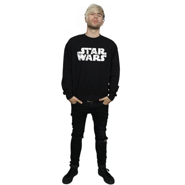 Star Wars Mens Christmas Logo Sweatshirt
