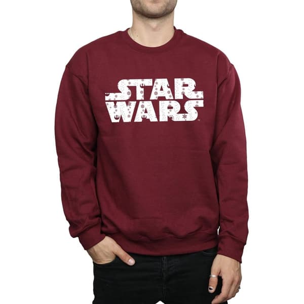 Star Wars Mens Christmas Logo Sweatshirt