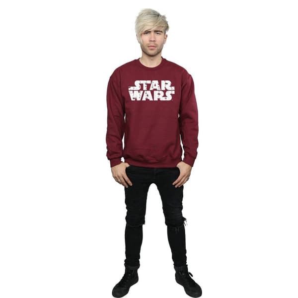 Star Wars Mens Christmas Logo Sweatshirt