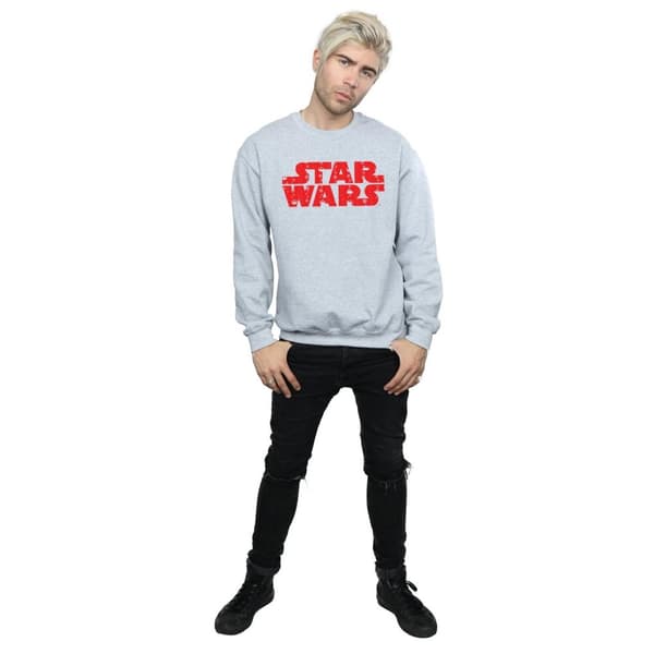 Star Wars Mens Christmas Logo Sweatshirt