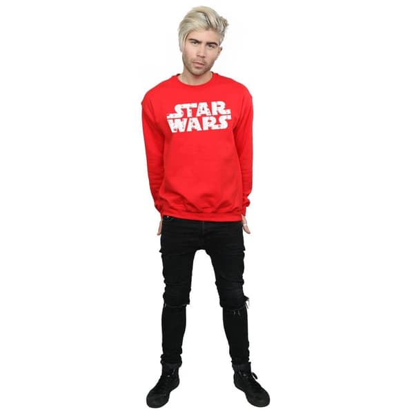 Star Wars Sweatshirt med jul-logotyp för herrar