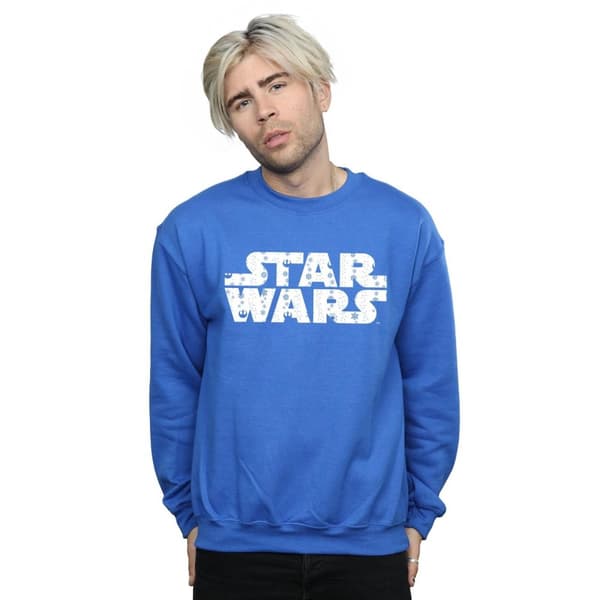 Star Wars Mens Christmas Logo Sweatshirt