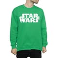 Miniatyrbild 3 av 5: Star Wars Sweatshirt med jul-logotyp för herrar