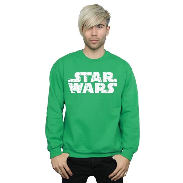 Star Wars Sweatshirt med jul-logotyp för herrar