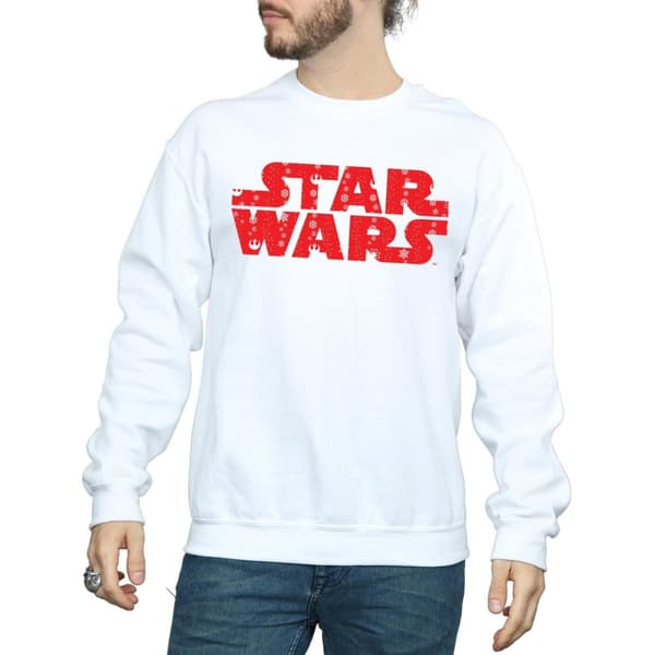 Star Wars Mens Christmas Logo Sweatshirt
