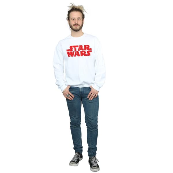 Star Wars Mens Christmas Logo Sweatshirt