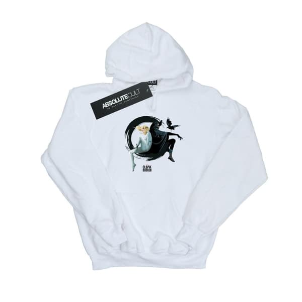 Marvel Mens Cloak And Dagger Ink Circle Hoodie