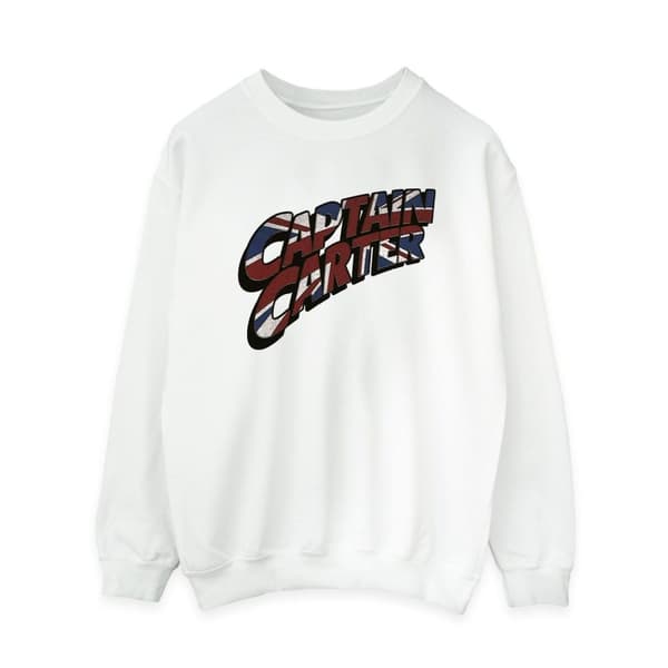 Marvel Dam/Tjej What If Captain Carter Sweatshirt