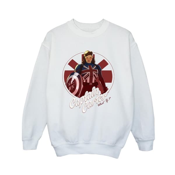 Marvel Boys What If Captain Carter Sweatshirt