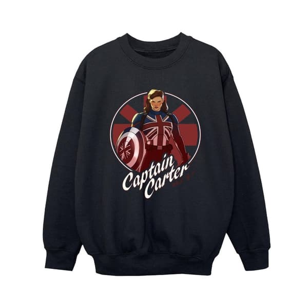 Marvel Boys What If Captain Carter Sweatshirt