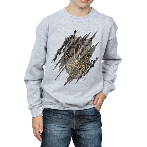 Marvel Black Panther Gold Head-tröja för pojkar