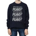 Miniatyrbild 3 av 5: The Big Bang Theory Pojkar Sheldon Knock Knock Penny Sweatshirt