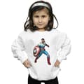 Miniatyrbillede 2 af 3: Marvel Girls Falcon Is Captain America Sweatshirt