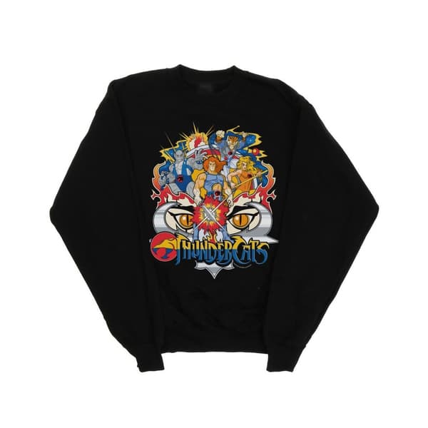 Thundercats Womens/Ladies Action Group Shot Sweatshirt