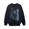 Miniatyrbild 1 av 3: Star Wars Pojkar The Mandalorian Bo Katan Helm Sweatshirt