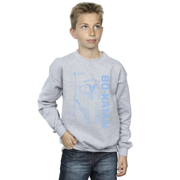 Star Wars Pojkar The Mandalorian Bo Katan Helm Sweatshirt