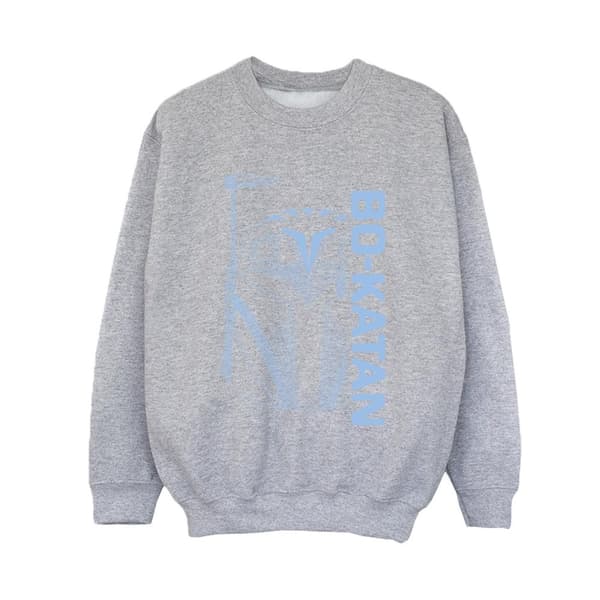 Star Wars Pojkar The Mandalorian Bo Katan Helm Sweatshirt