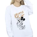 Pikkukuva 3 / 4: Disney Womens/Ladies Mickey Mouse World Tour Line Sweatshirt
