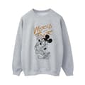 Pikkukuva 1 / 4: Disney Womens/Ladies Mickey Mouse World Tour Line Sweatshirt