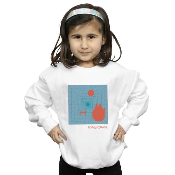 Star Wars Girls The Last Jedi Hyperdrive Sweatshirt