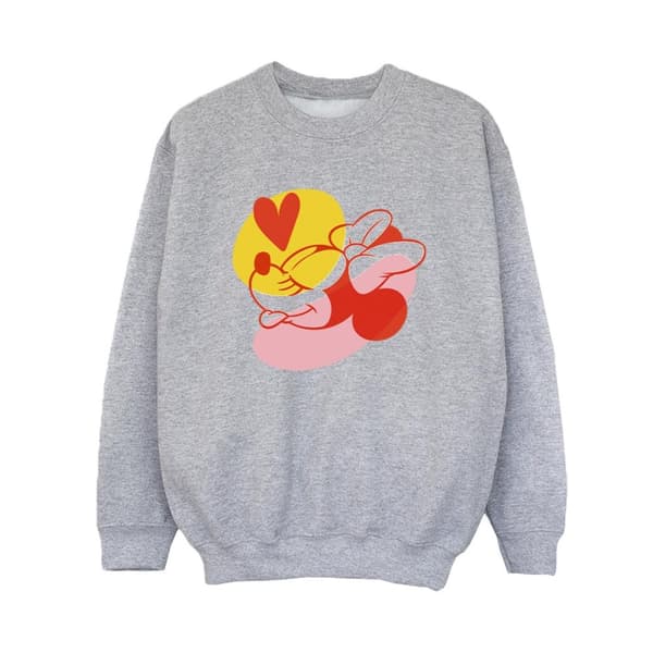 Disney Minnie Mouse Tongue Heart Sweatshirt - pojkar