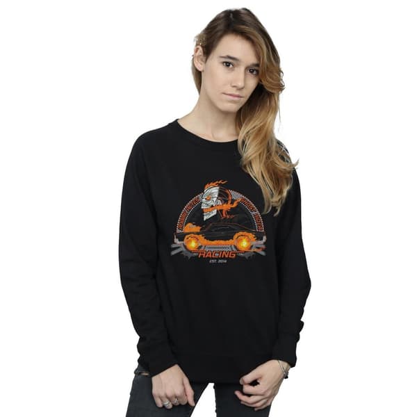 Marvel Womens/Ladies Ghost Rider Robbie Reyes Racing Sweatshirt