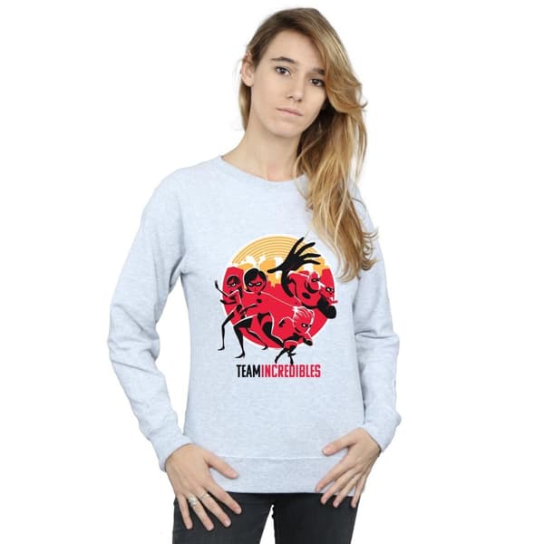 Disney Womens/Ladies Incredibles 2 Team Incredibles Sweatshirt