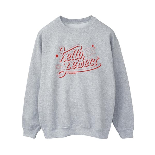 Netflix Dam/Tjej Sex Education Hello Perfect Sweatshirt