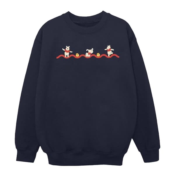 Disney Womens/Ladies Winnie The Pooh Hunny Line Sweatshirt