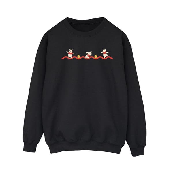 Disney Womens/Ladies Winnie The Pooh Hunny Line Sweatshirt