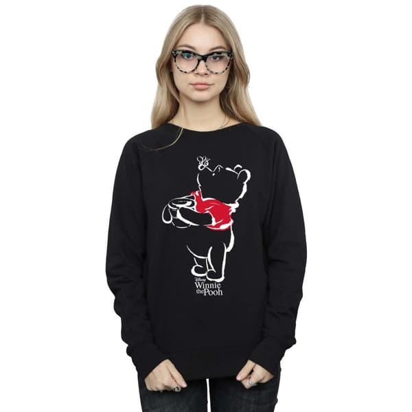 Disney Womens/Ladies Winnie The Pooh Drawing Sweatshirt